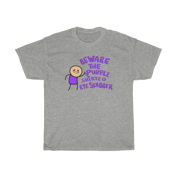 [teket] / ☆ 25SS Be Careful Tee / Purple 1C2A1336_concrete.jpg?v=