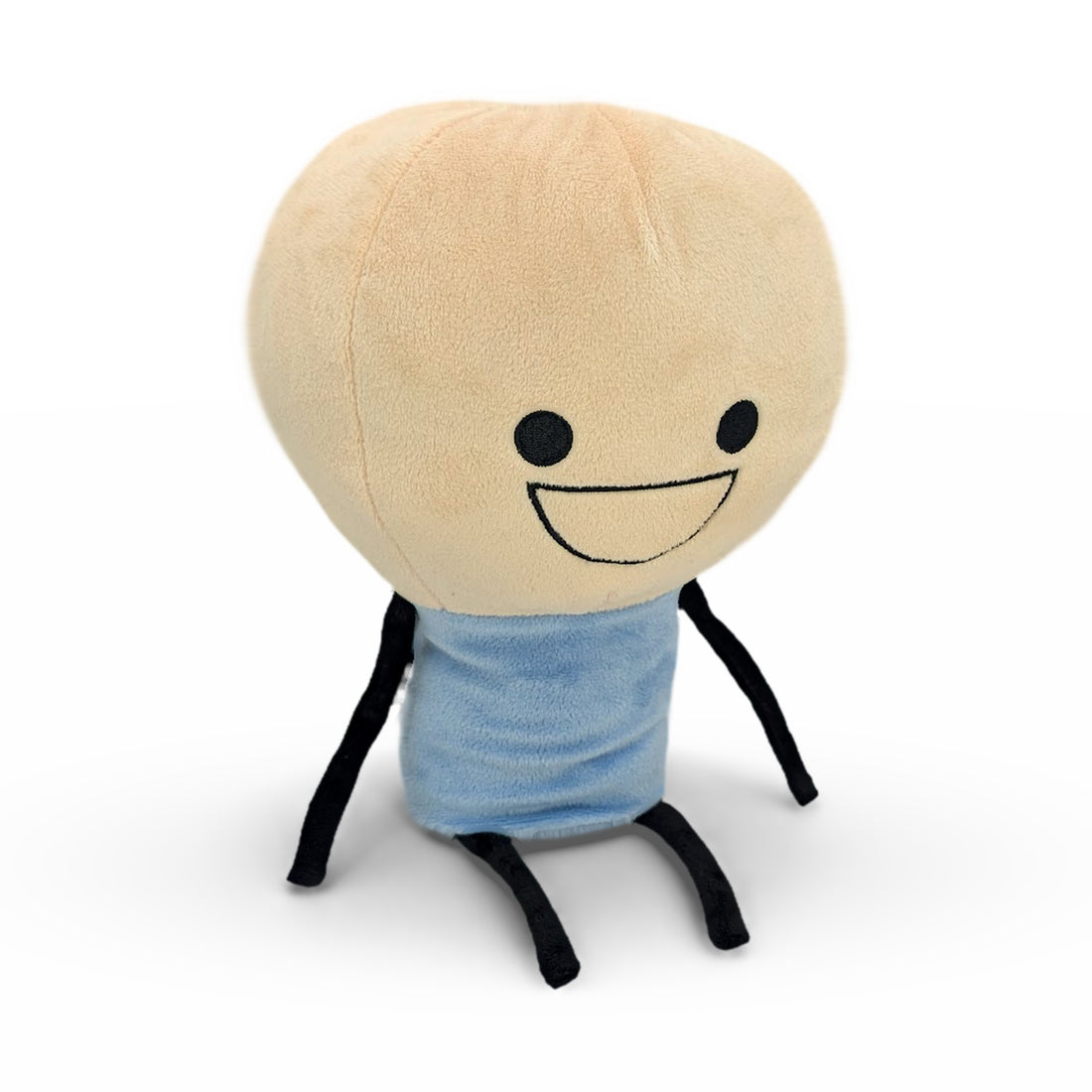 Cyanide & Happiness Blue Plushie, happy face