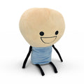 Cyanide & Happiness Blue Plushie, happy face