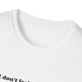I Don't Feel Anything - Joking Hazard Card shirt