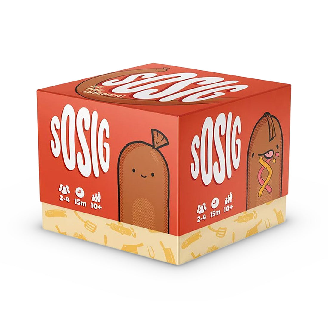 Sosig card game box