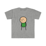 Smirking Green Shirt Guy - Joking Hazard Card shirt