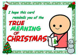 Cyanide & Happiness Killing Trees Greeting Card