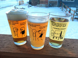 Cyanide & Happiness The Beer is Addicted To Me Pint Glass