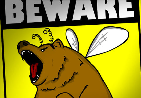 Cyanide & Happiness Bumble Bear Poster